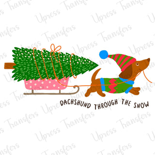 Dachshund Through The Snow