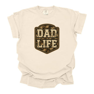 Dad Life Distressed Camo
