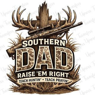 Dad Raise Them Right Huntin Prayin
