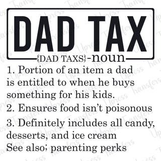 Dad Tax Noun
