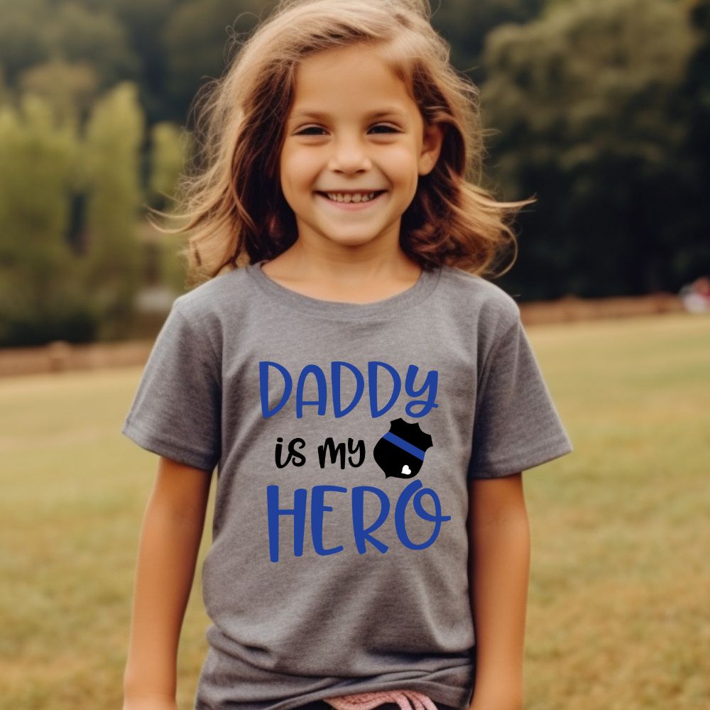 Daddy Is My Hero Blue