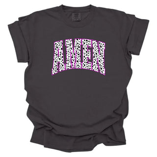 Dalmatian Amen Pink Outline
