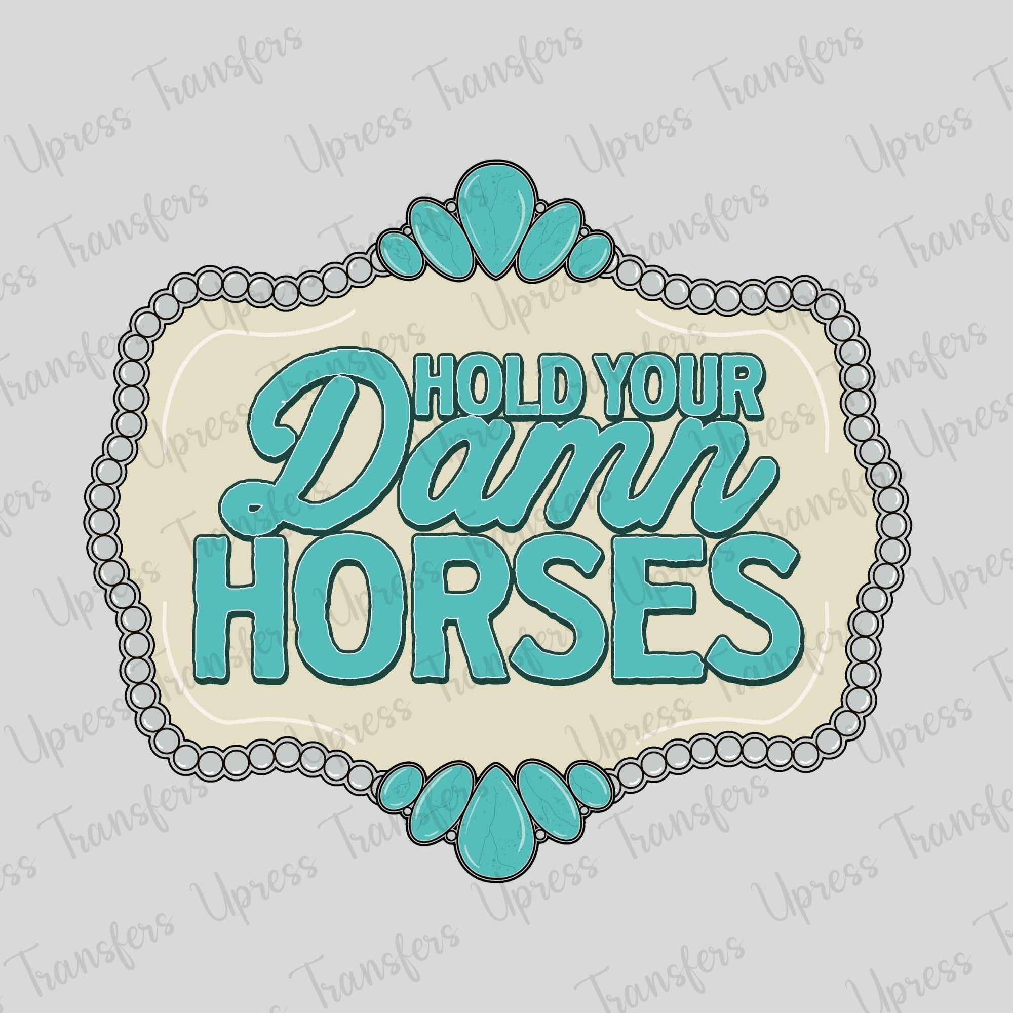 Damn Horses Frame