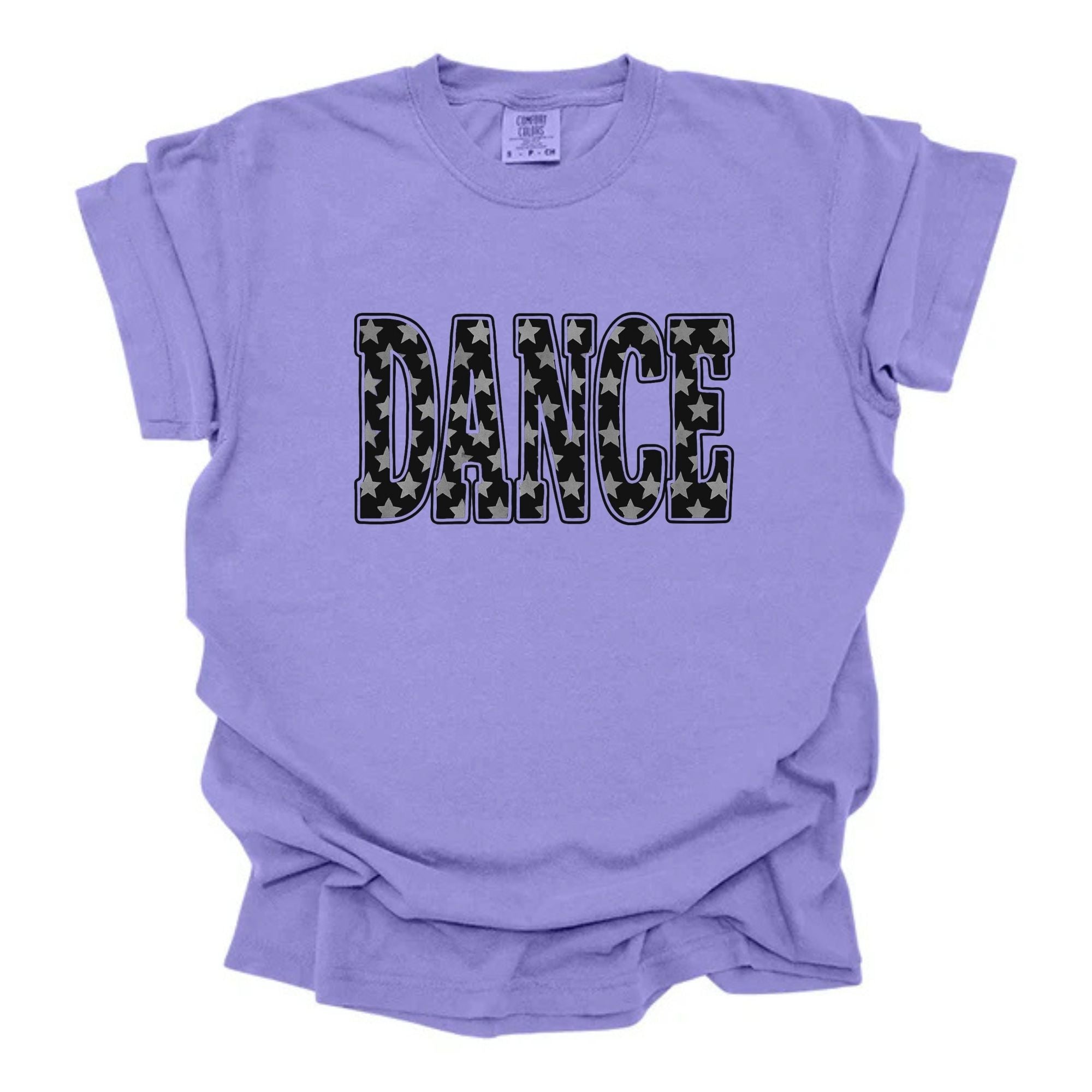 Dance Star Pattern Black