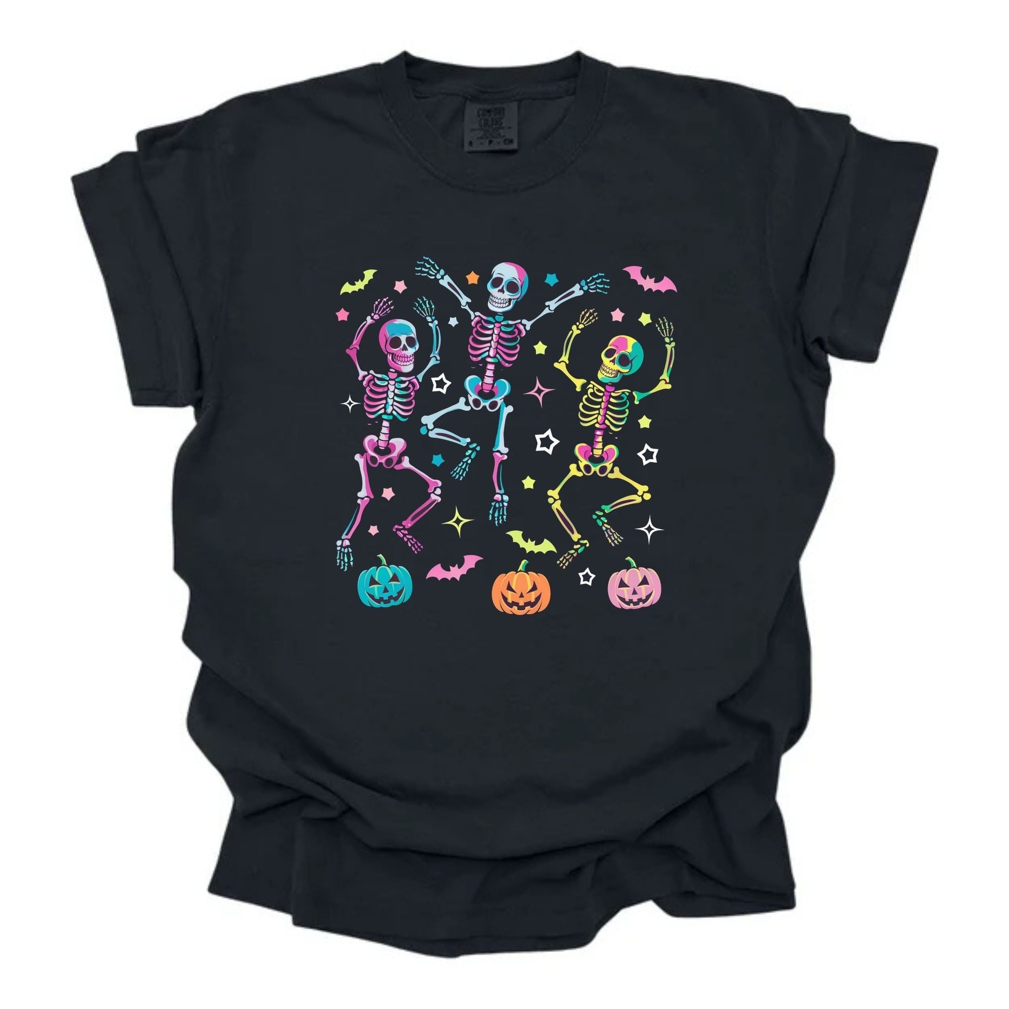 Dancing Multicolored Skeletons