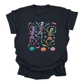 Dancing Multicolored Skeletons