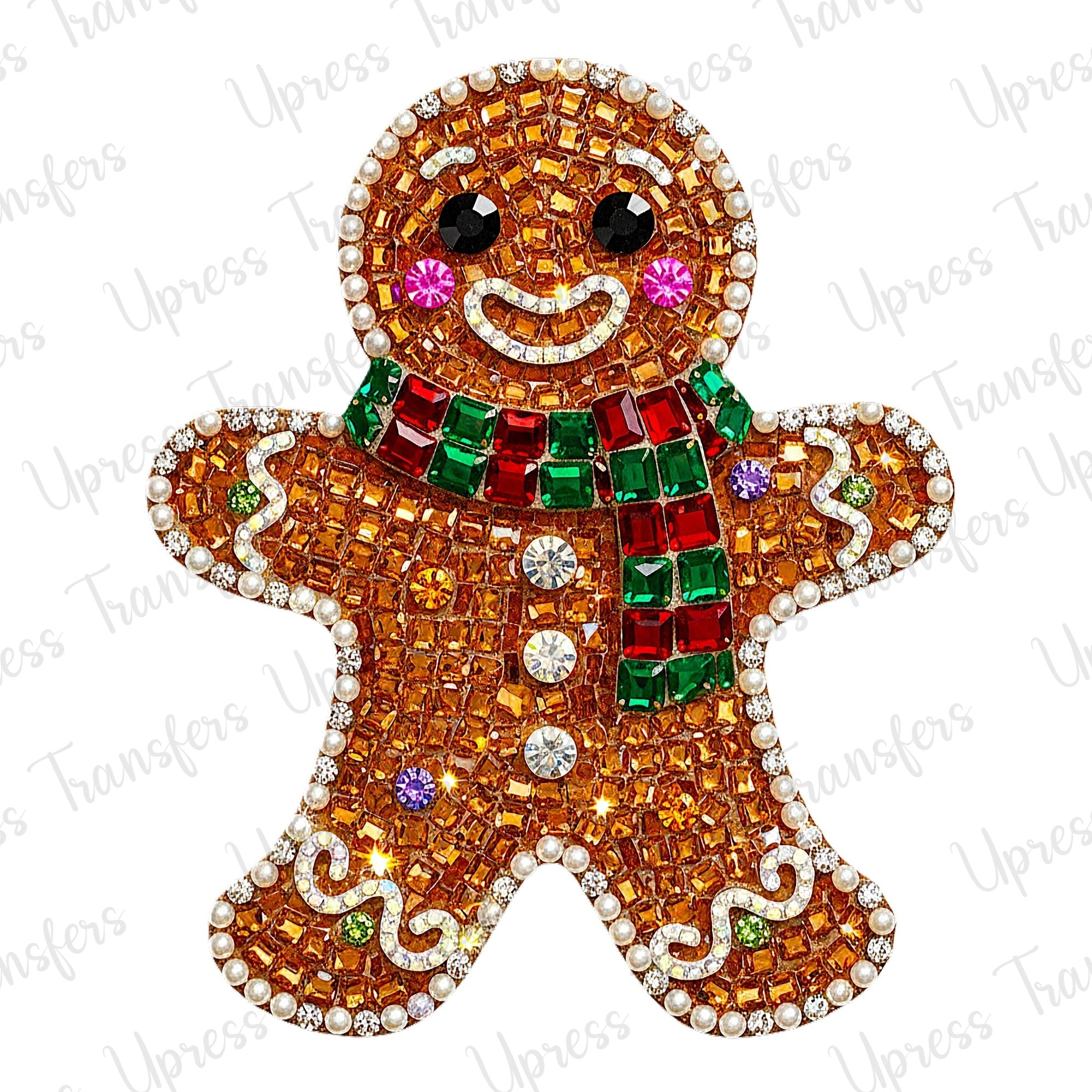 Dazzled Gingerbread Man
