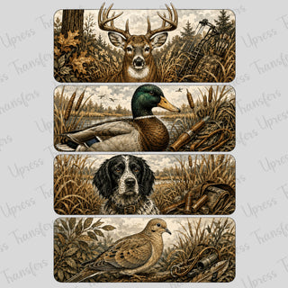 Deer Duck And Dog