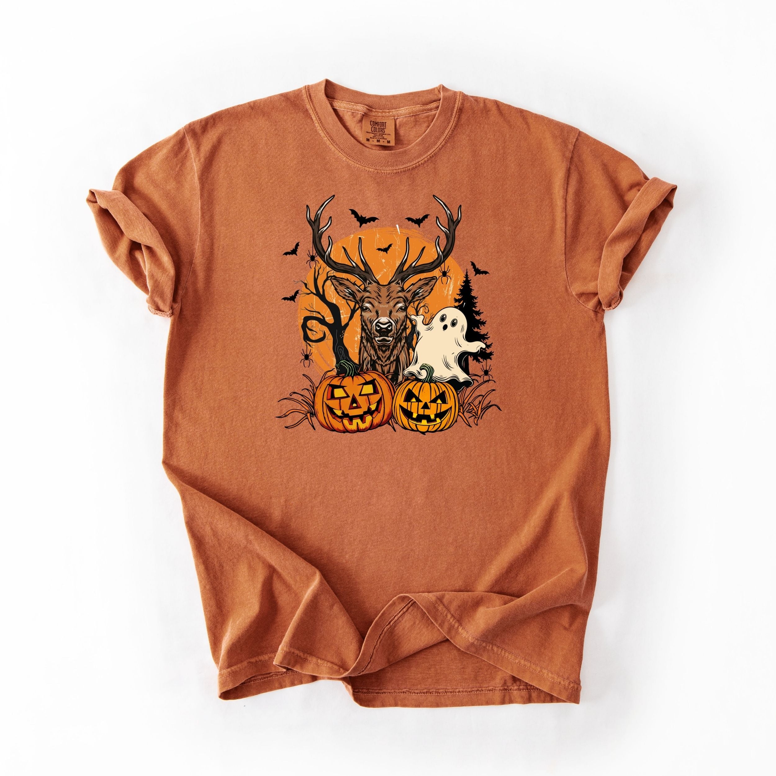 Deer Ghosts Pumpkins