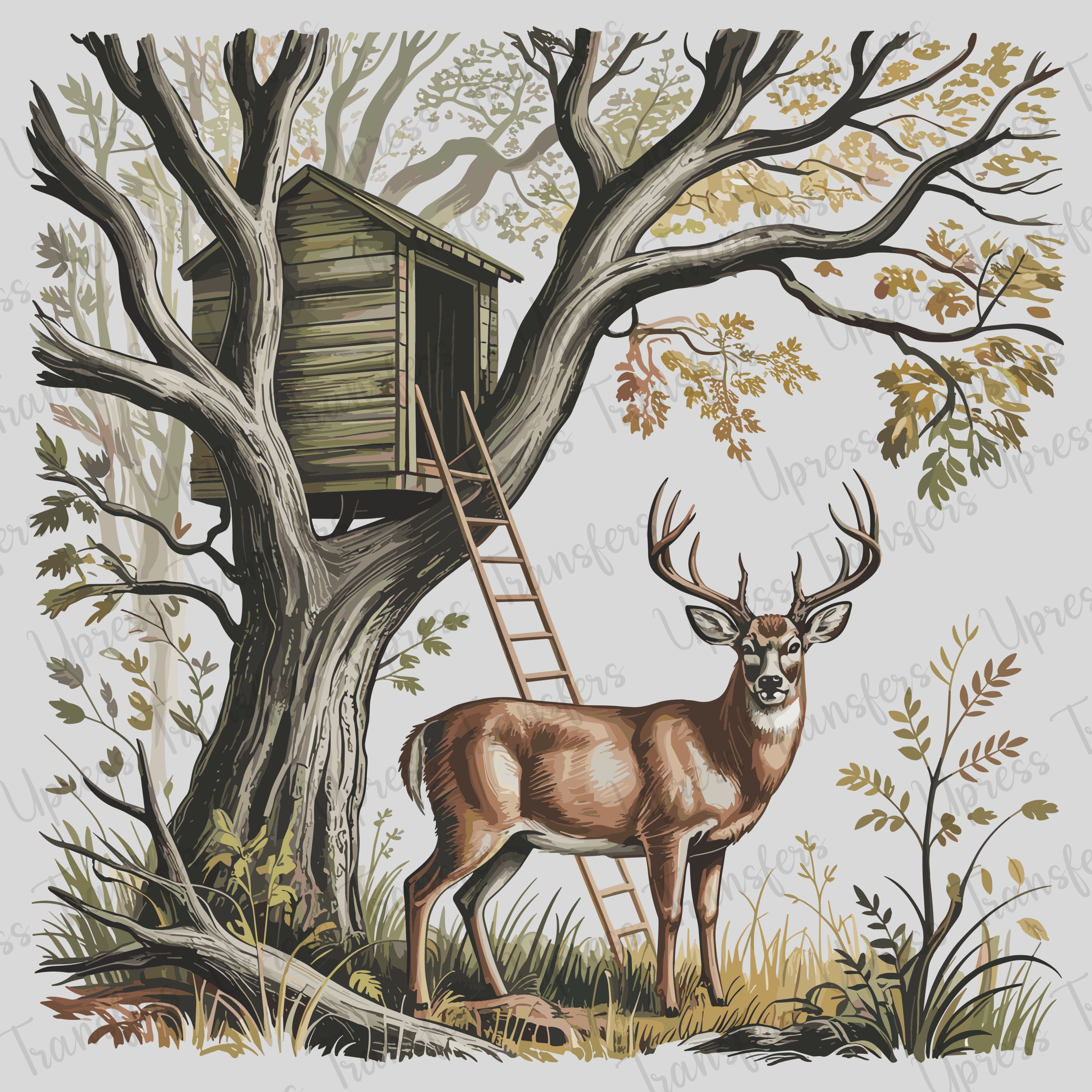 Deer Stand Buck
