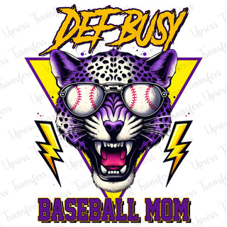 Def Busy Baseball Mom