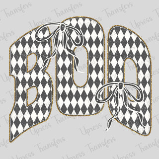 Diamond Patterned Boo
