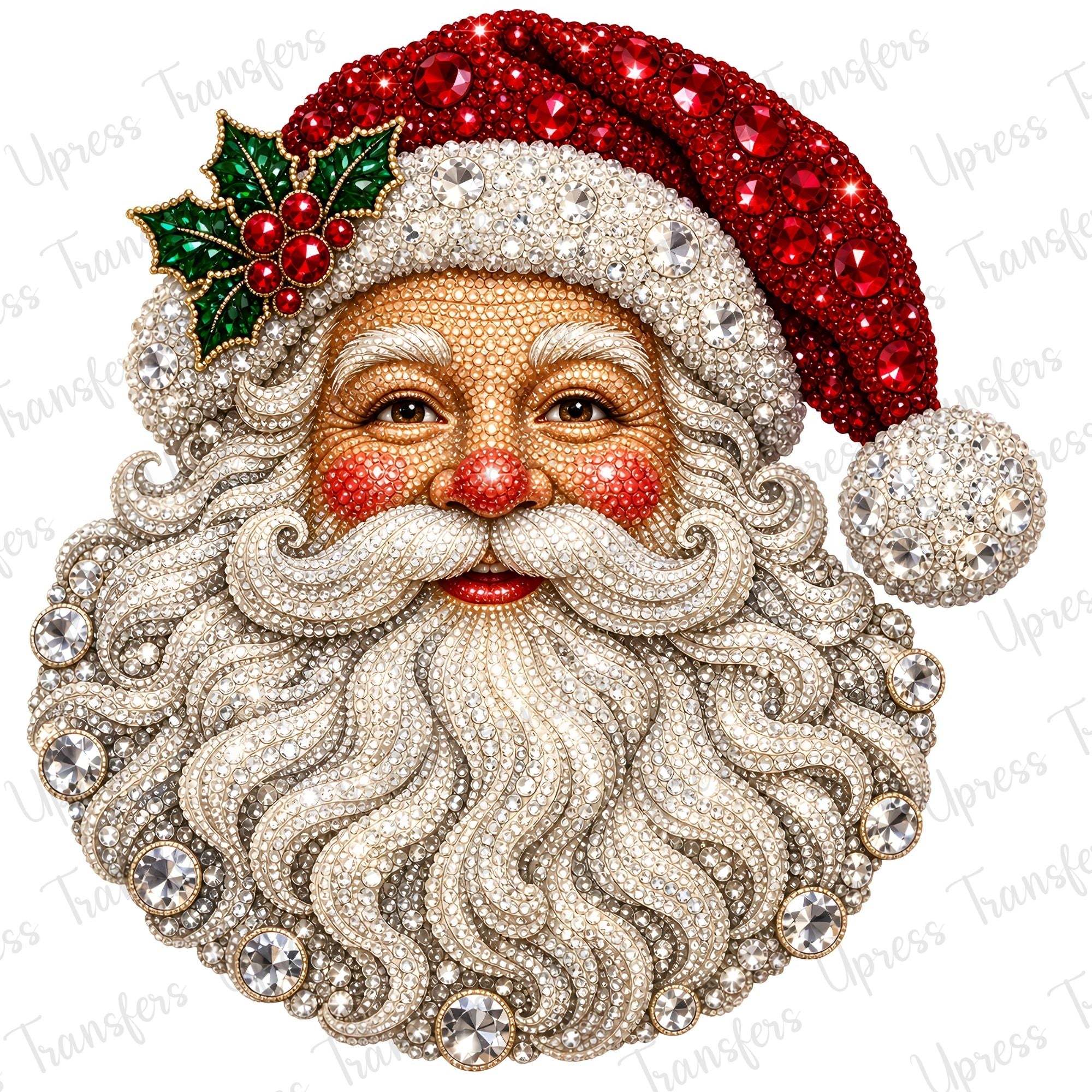 Dimond Sparkle Santa
