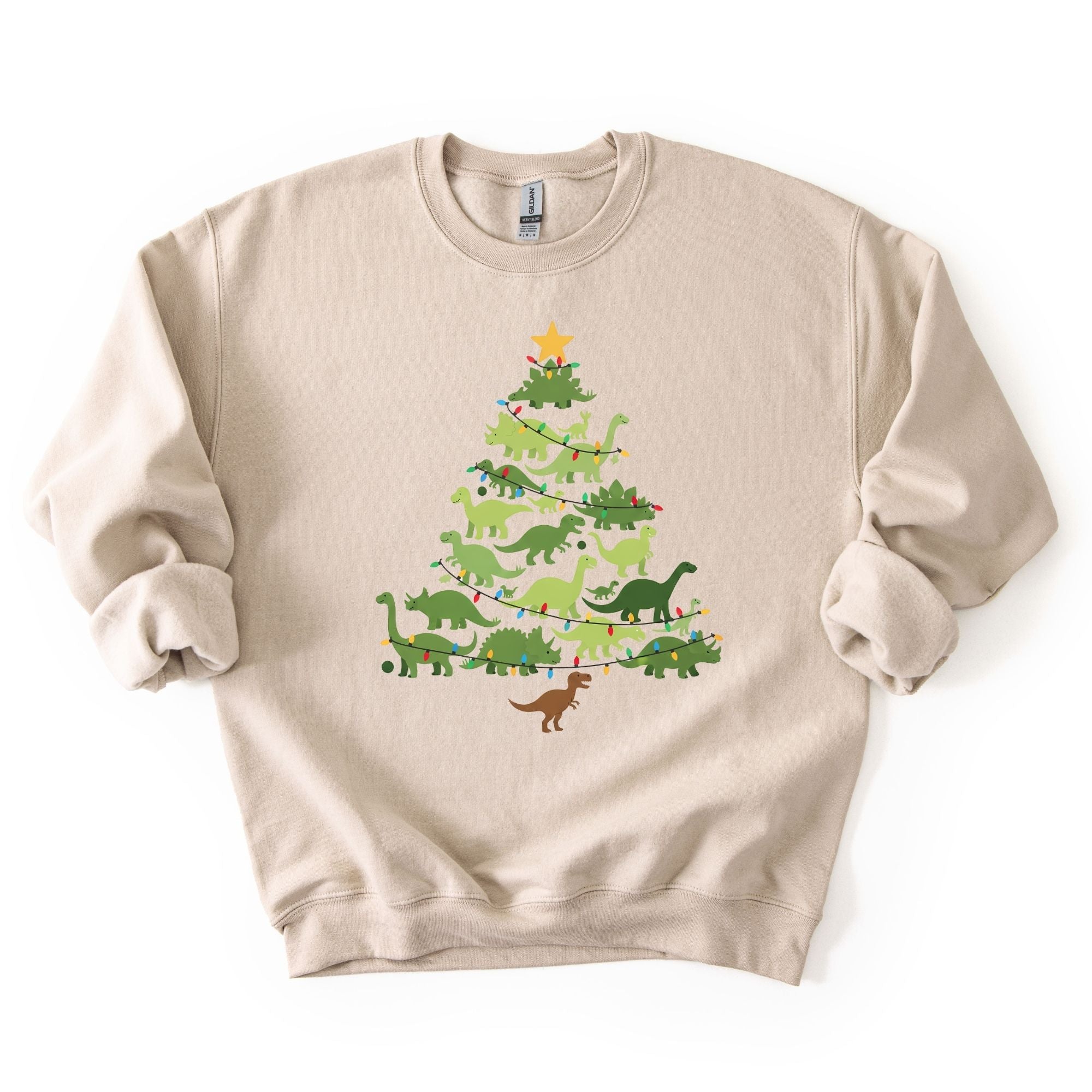 Dino Christmas Tree Green