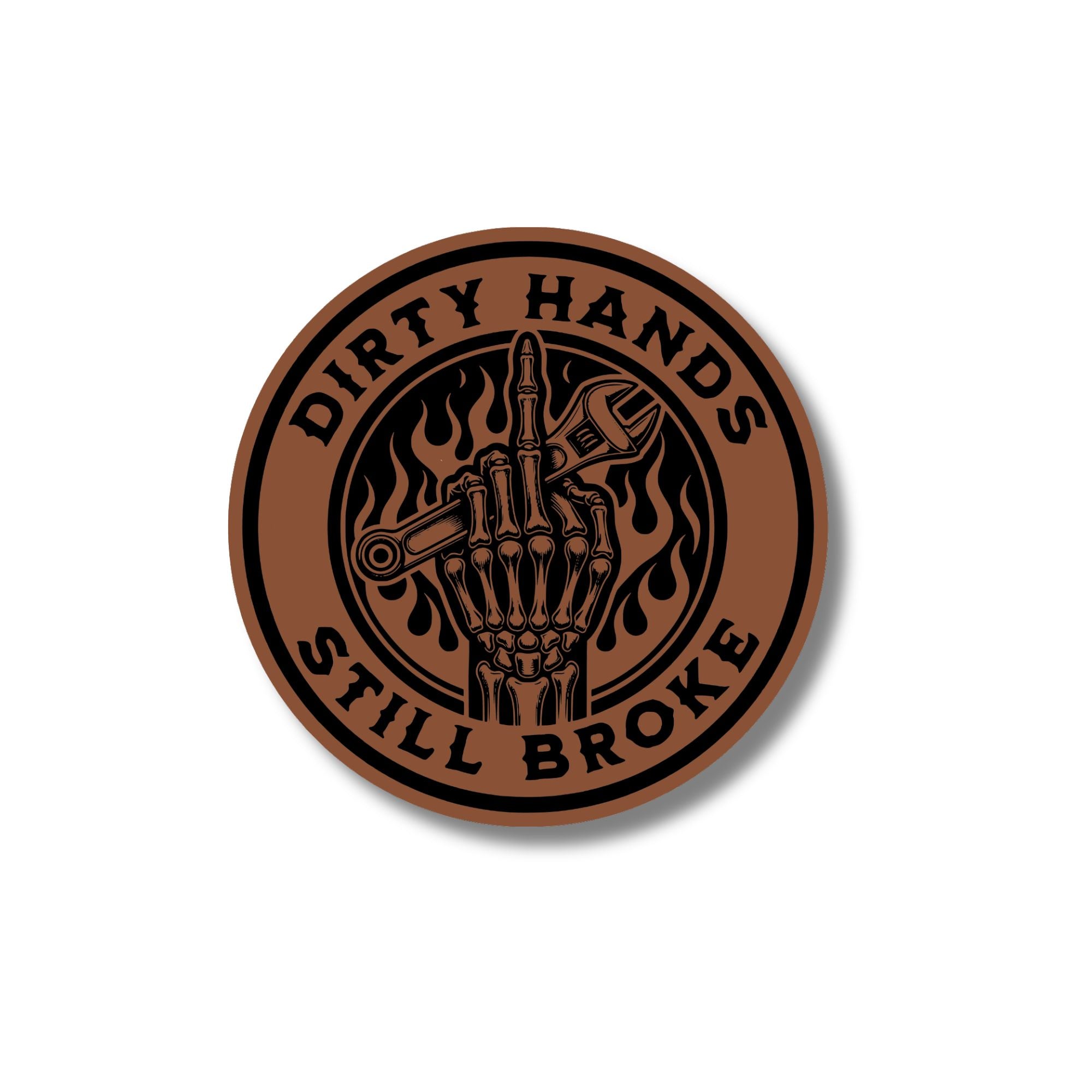 Dirty Hands Skull Hand