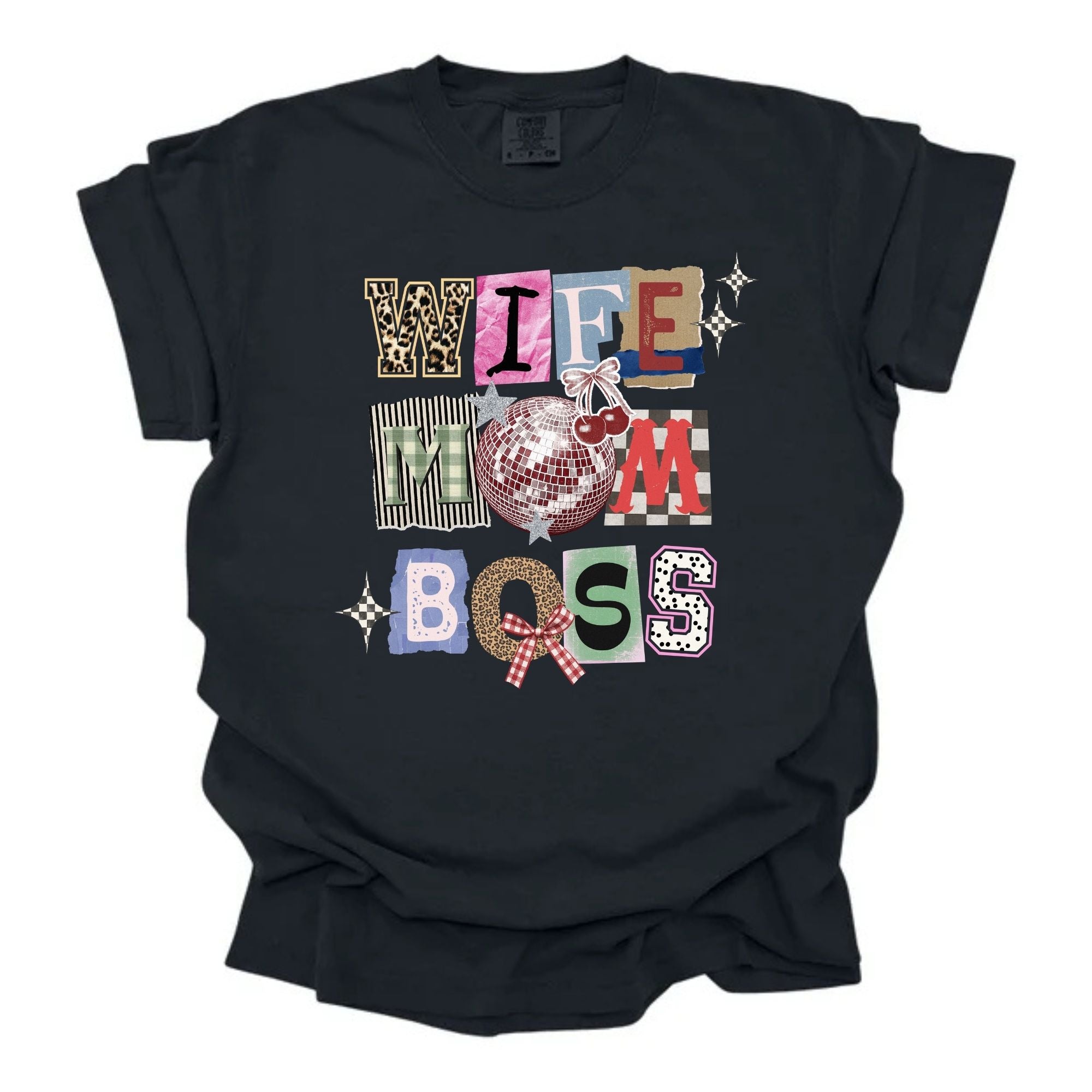 Disco Ball Wife Mom Boss