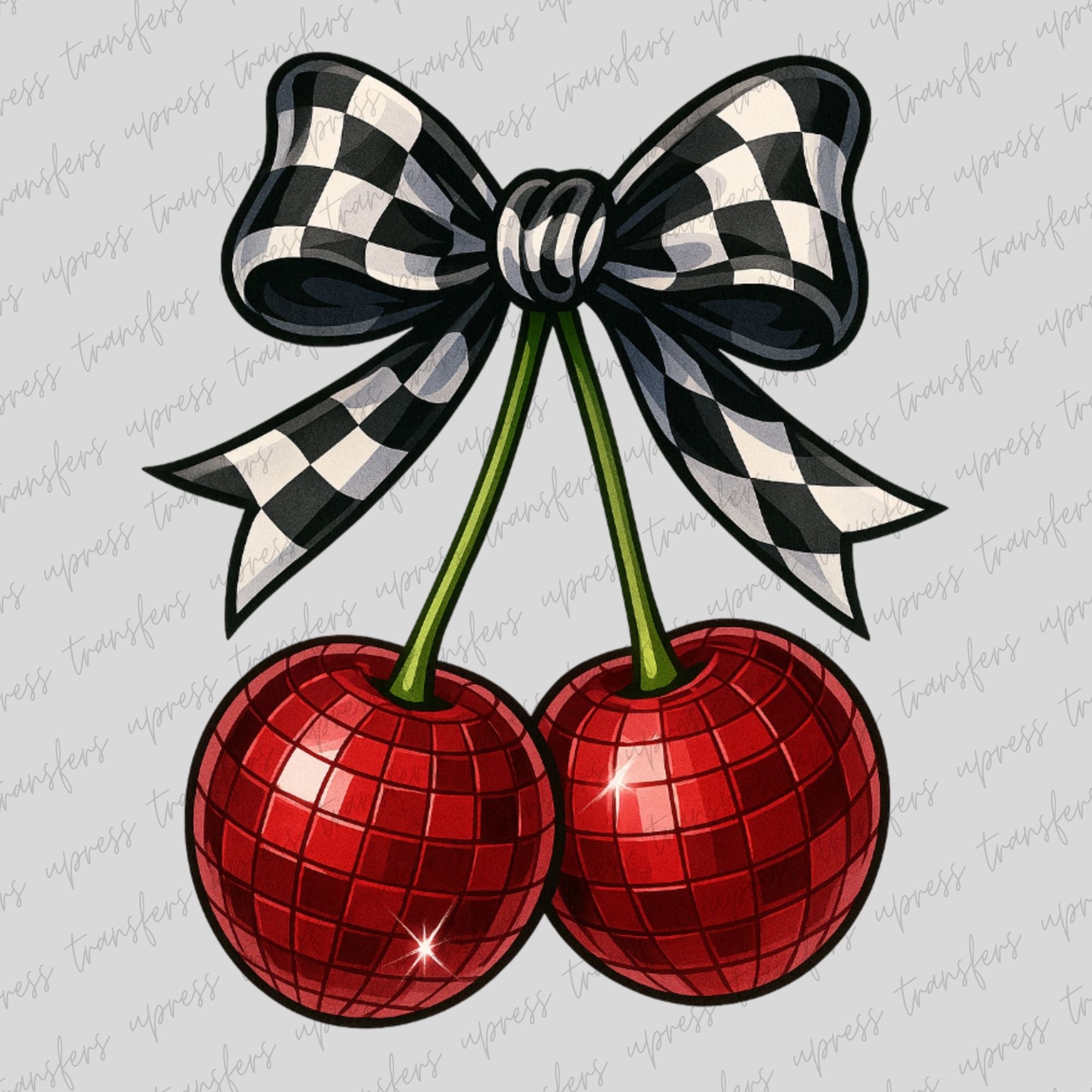 Disco Cherries Checkered
