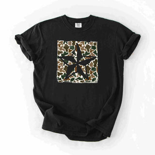 Distressed Camo Star