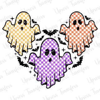 Distressed Checkered Ghosts