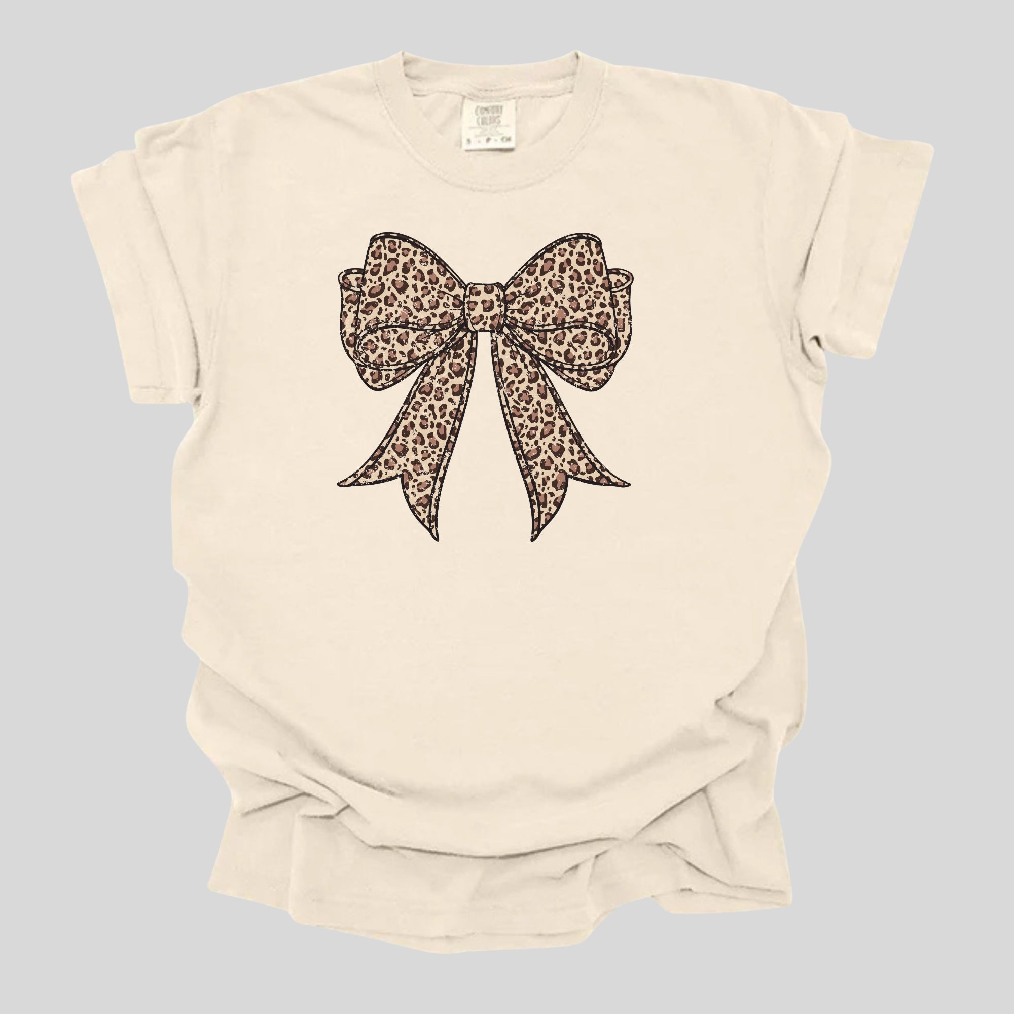 Distressed Cheetah Bow
