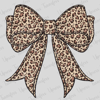 Distressed Cheetah Bow