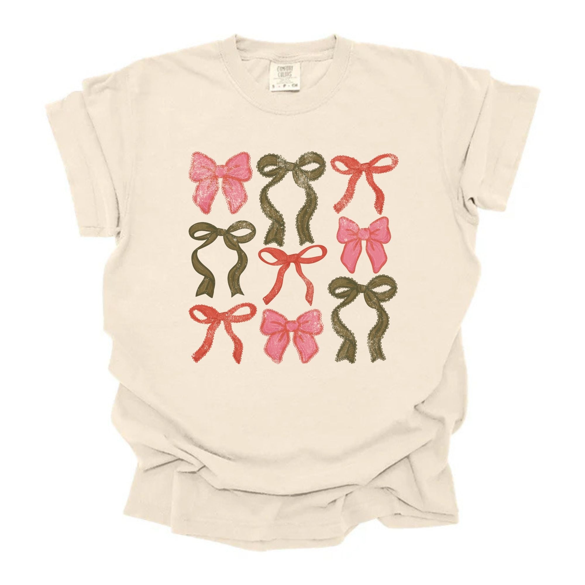 Distressed Christmas Bows