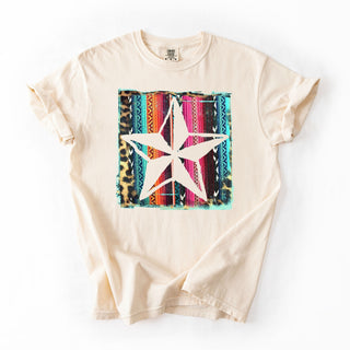 Distressed Colorful Star