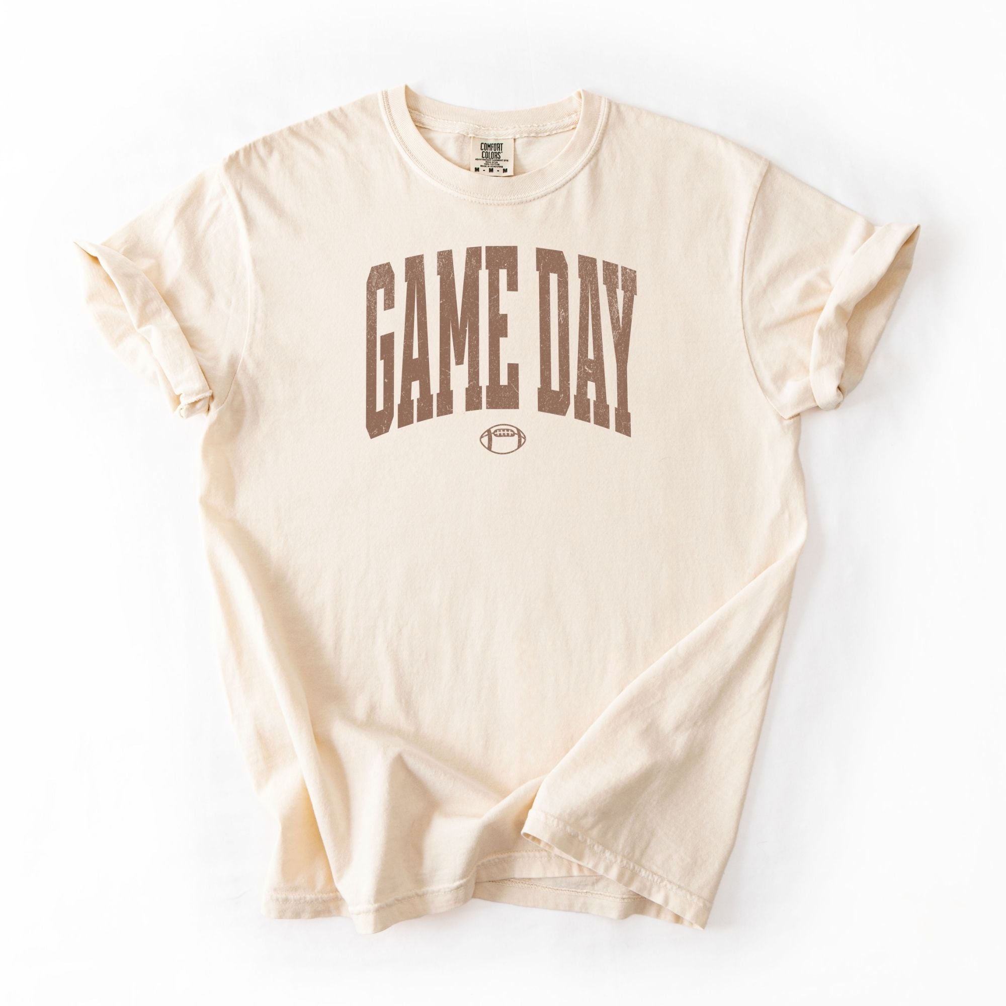 Distressed Game Day Football