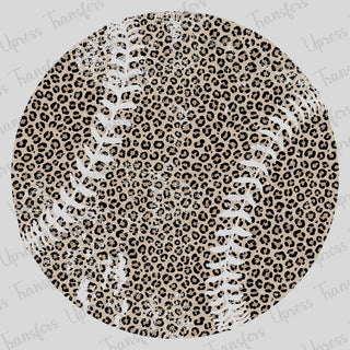 Distressed Leopard Baseball