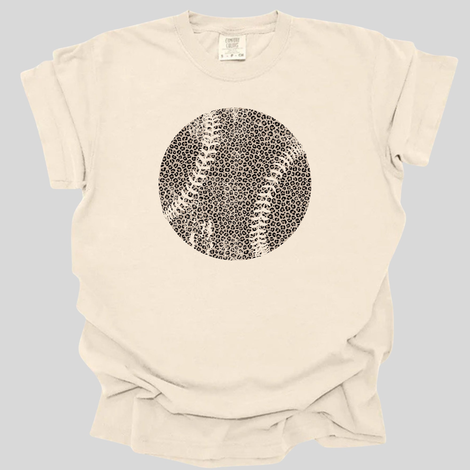 Distressed Leopard Baseball