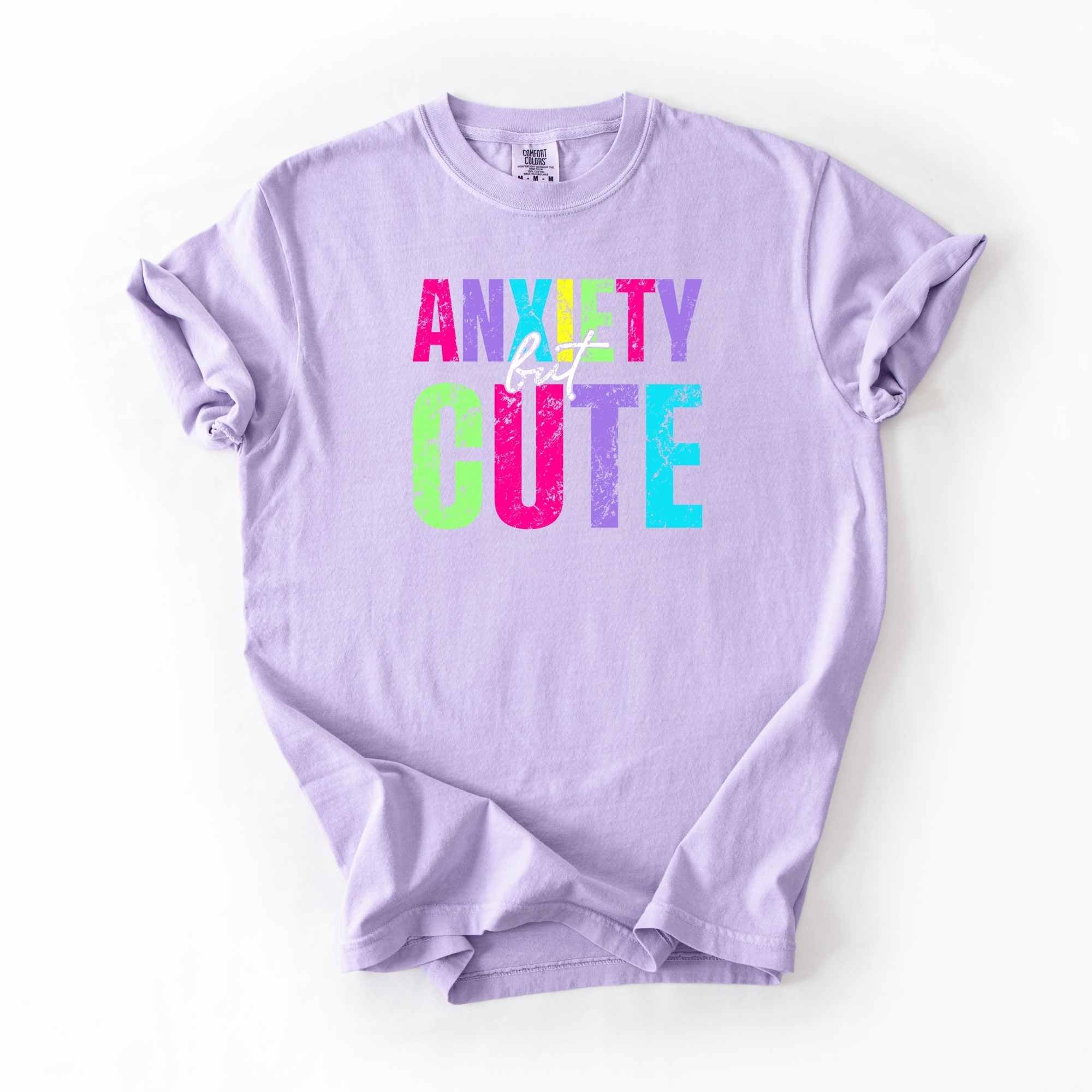 Distressed Multi Color Anxiety