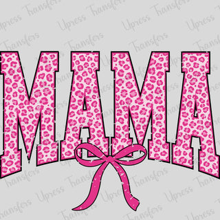 Distressed Pink Leopard Mama
