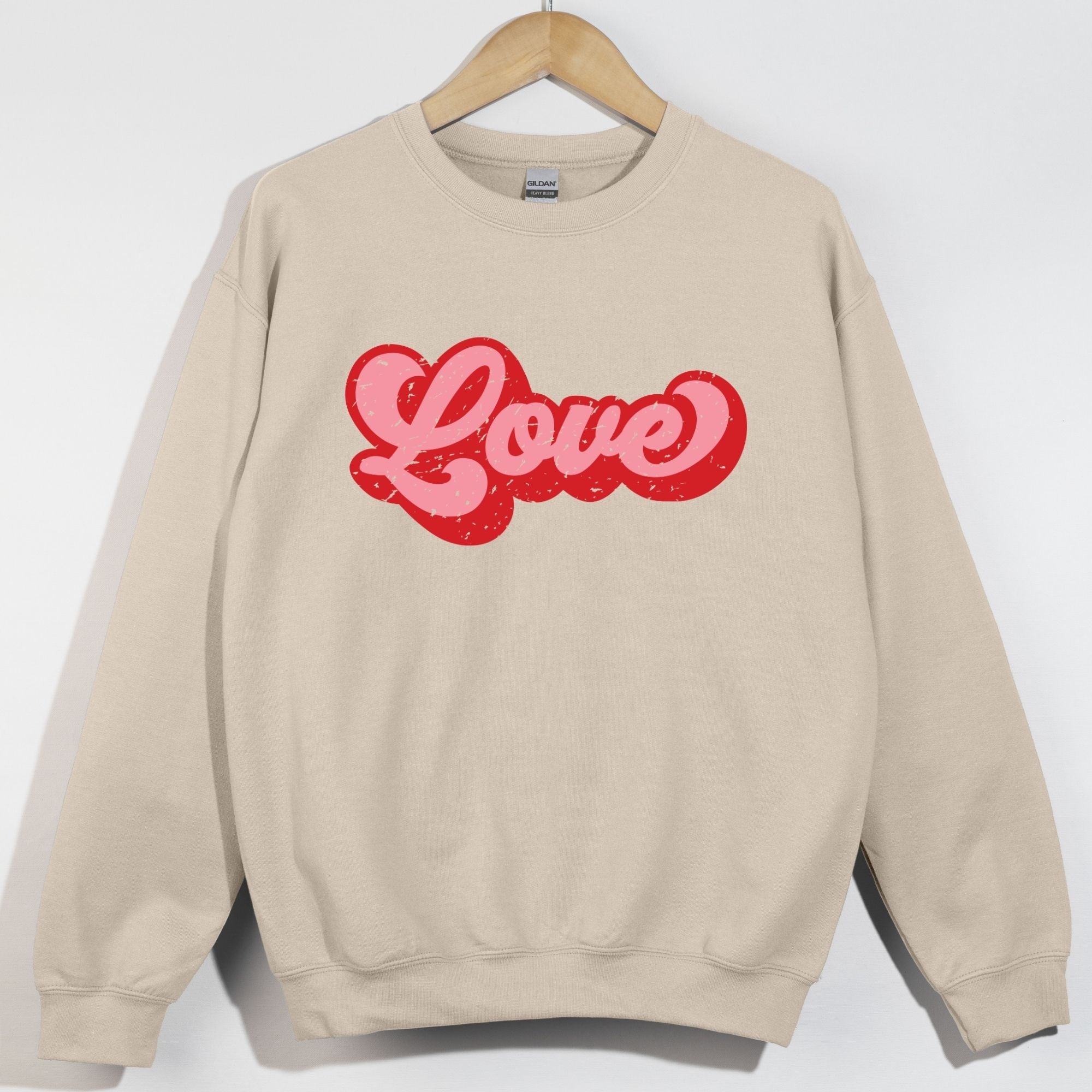 Distressed Retro Love
