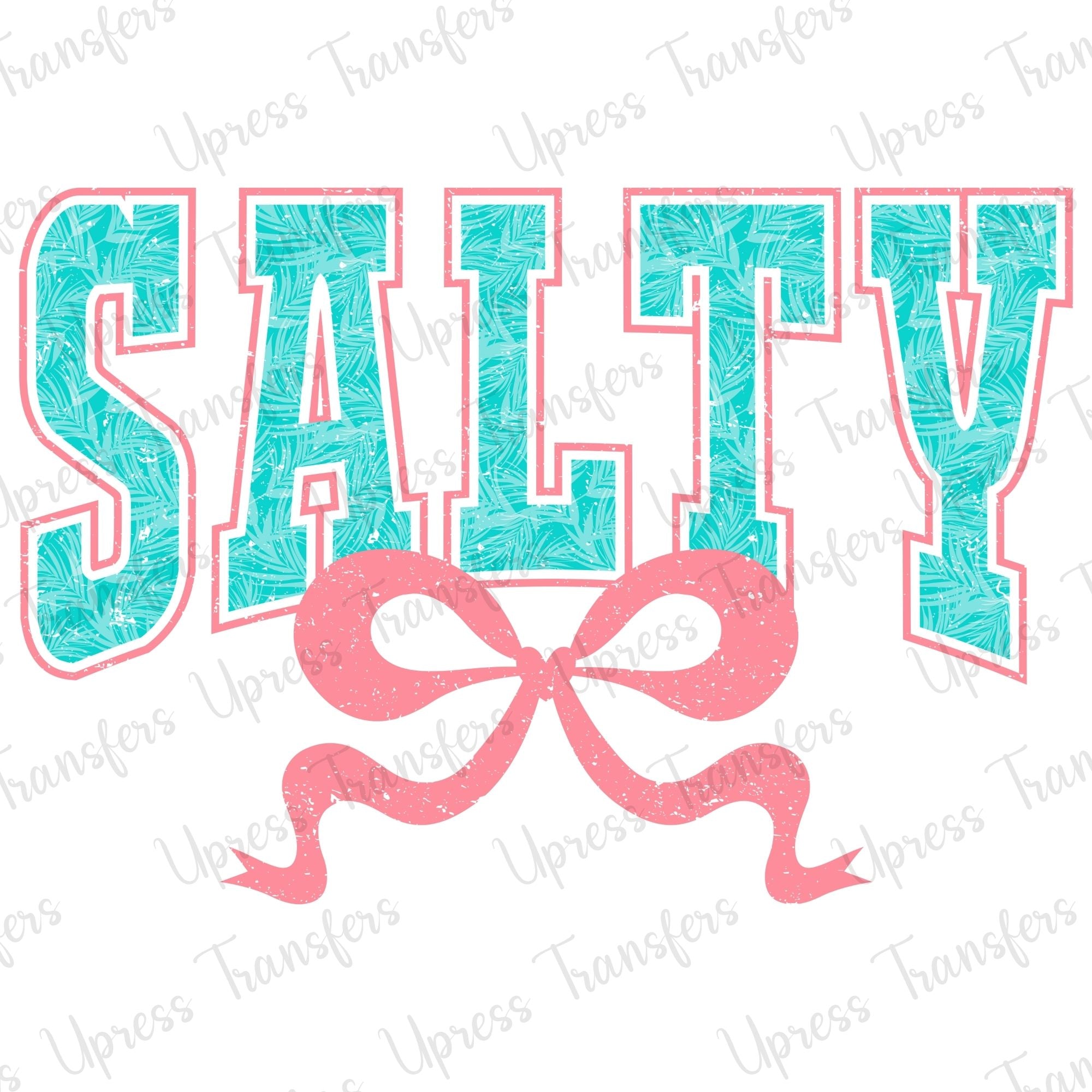 Distressed Salty Bow