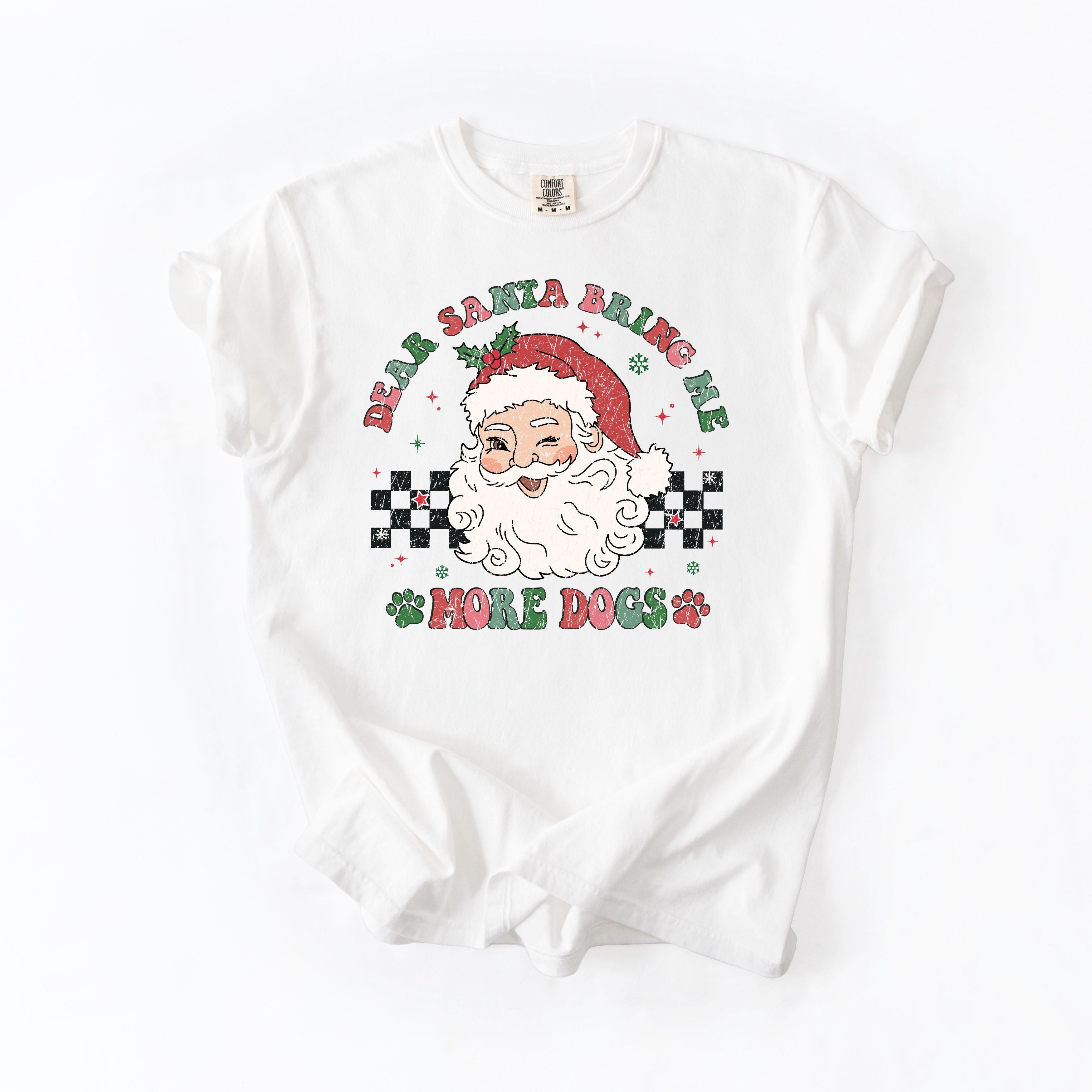 Distressed Santa More Dogs