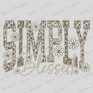 Distressed Simply Blessed