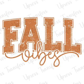 Distressed Soft Orange Fall