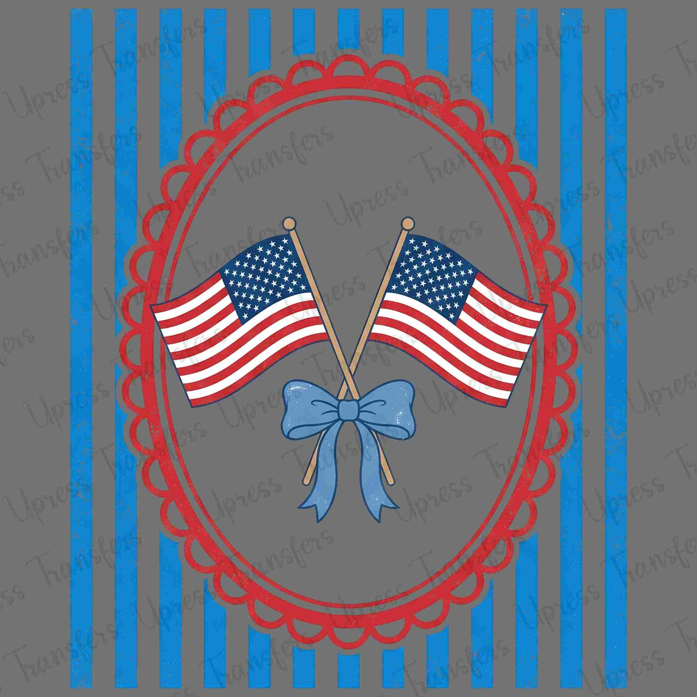 Distressed Stripes Flags