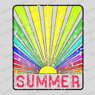 Distressed Summer Sun