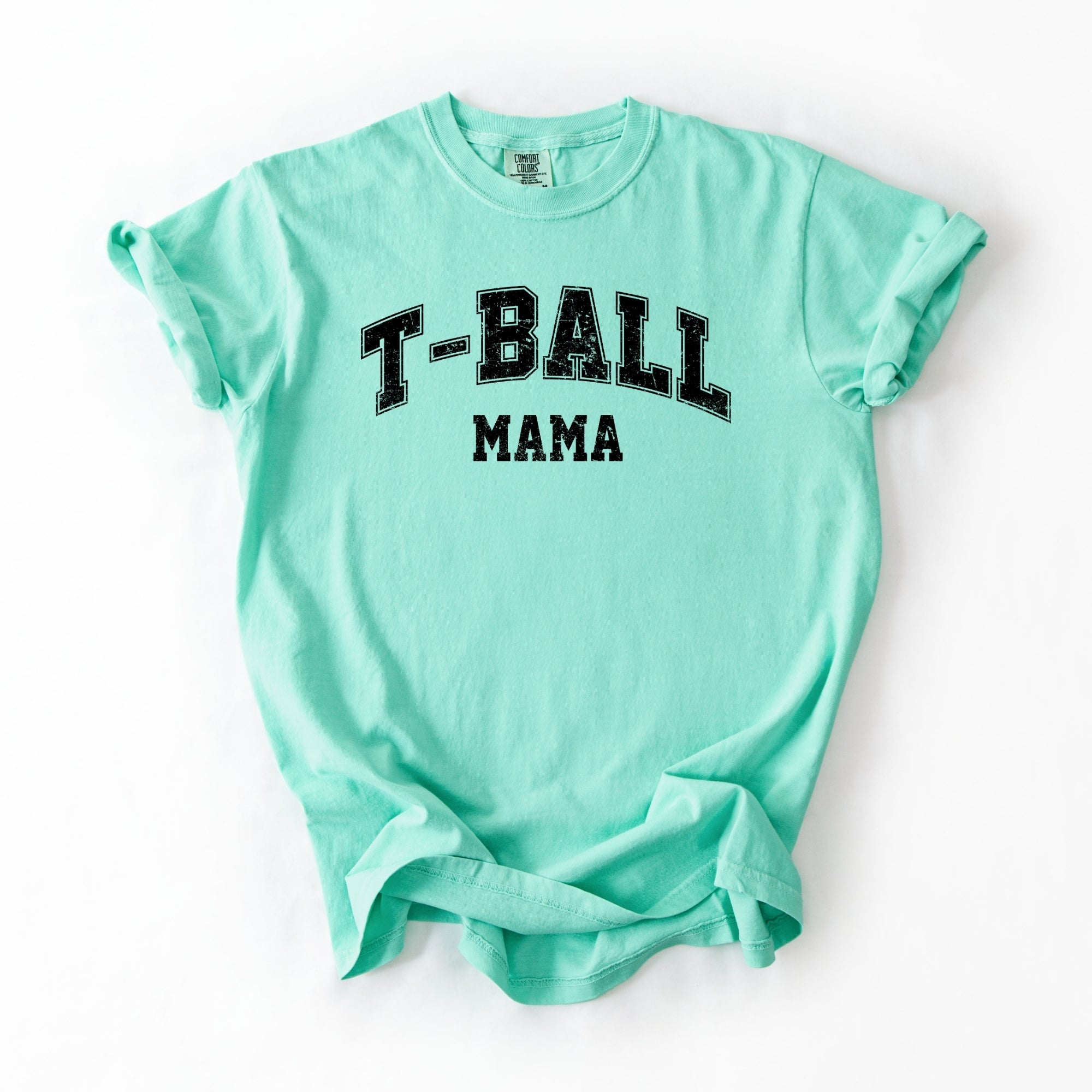 Distressed T-Ball Mama