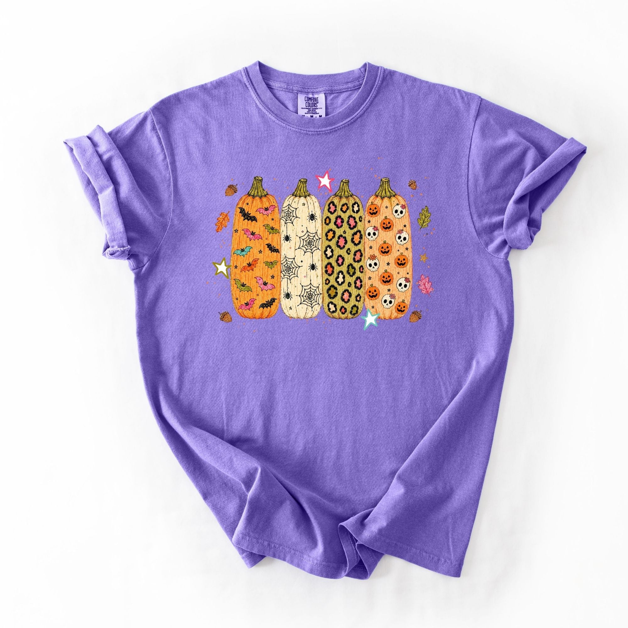 Distressed Tall Pumpkins x3