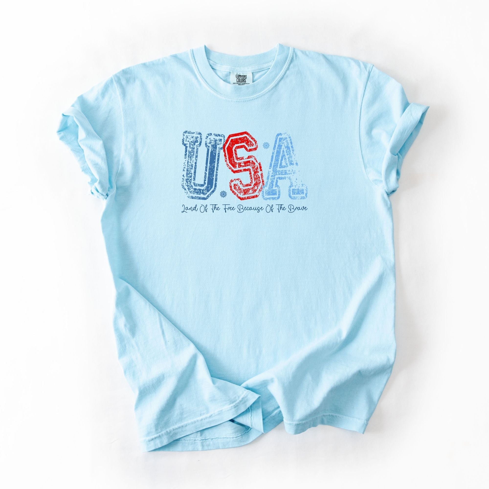 Distressed USA Brave