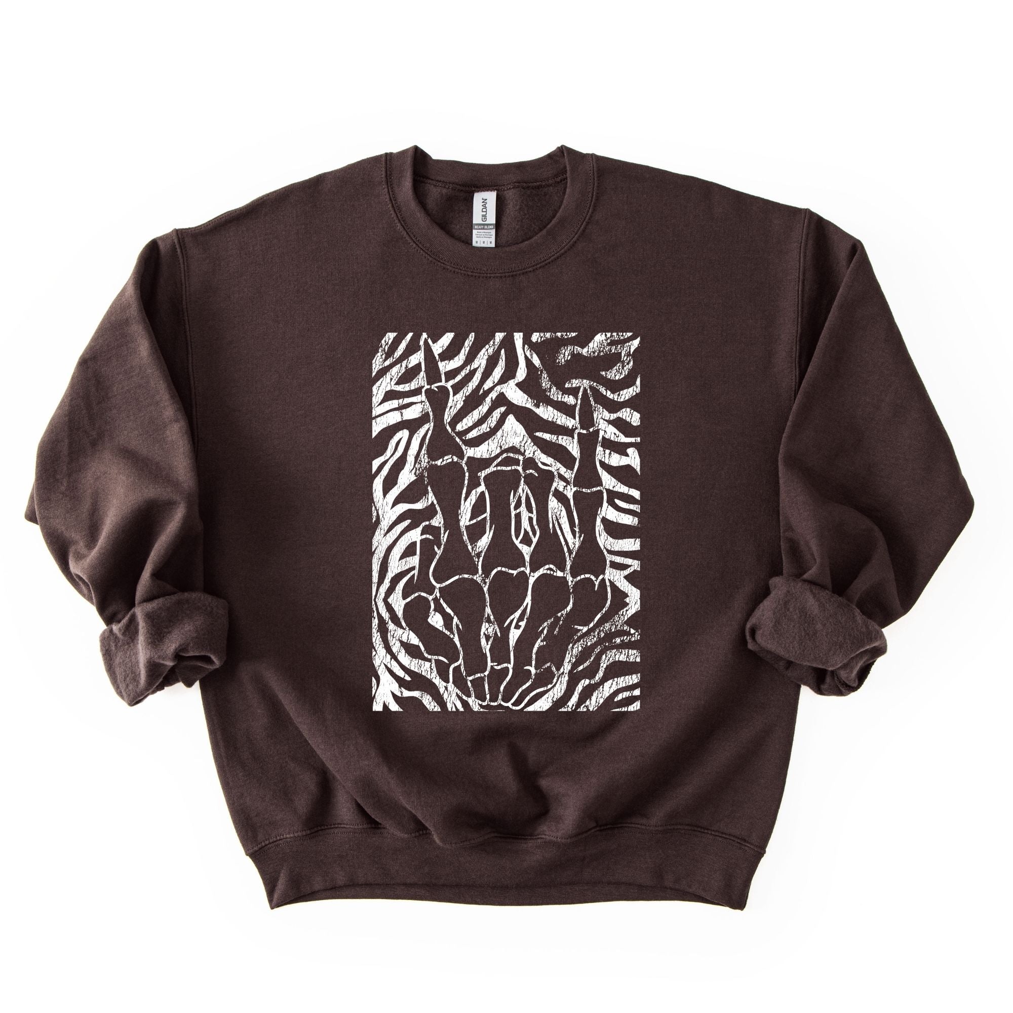 Distressed Zebra White