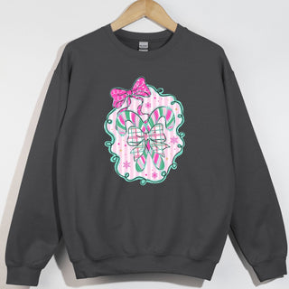 Ditsy Framed Candy canes