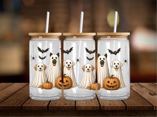 Dog Ghosts Trio 16 Oz Wrap