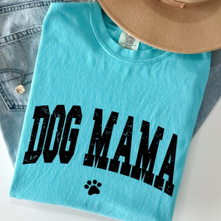 Dog Mama Distressed Varsity