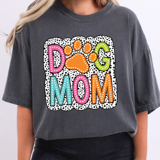 Dog Mom Dalmatian Print