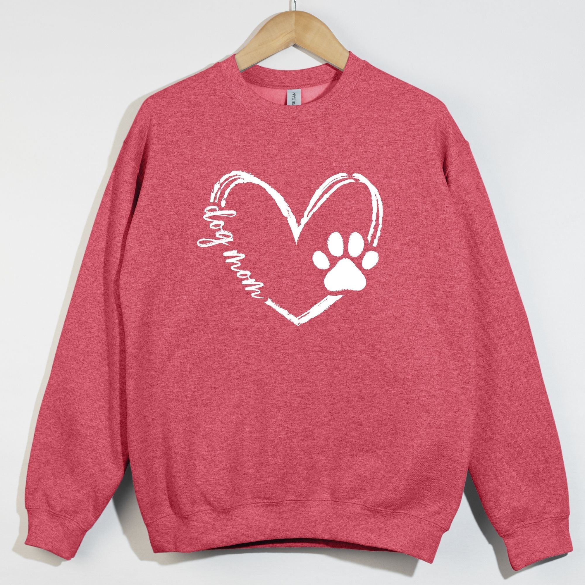 Dog Mom Heart Paw