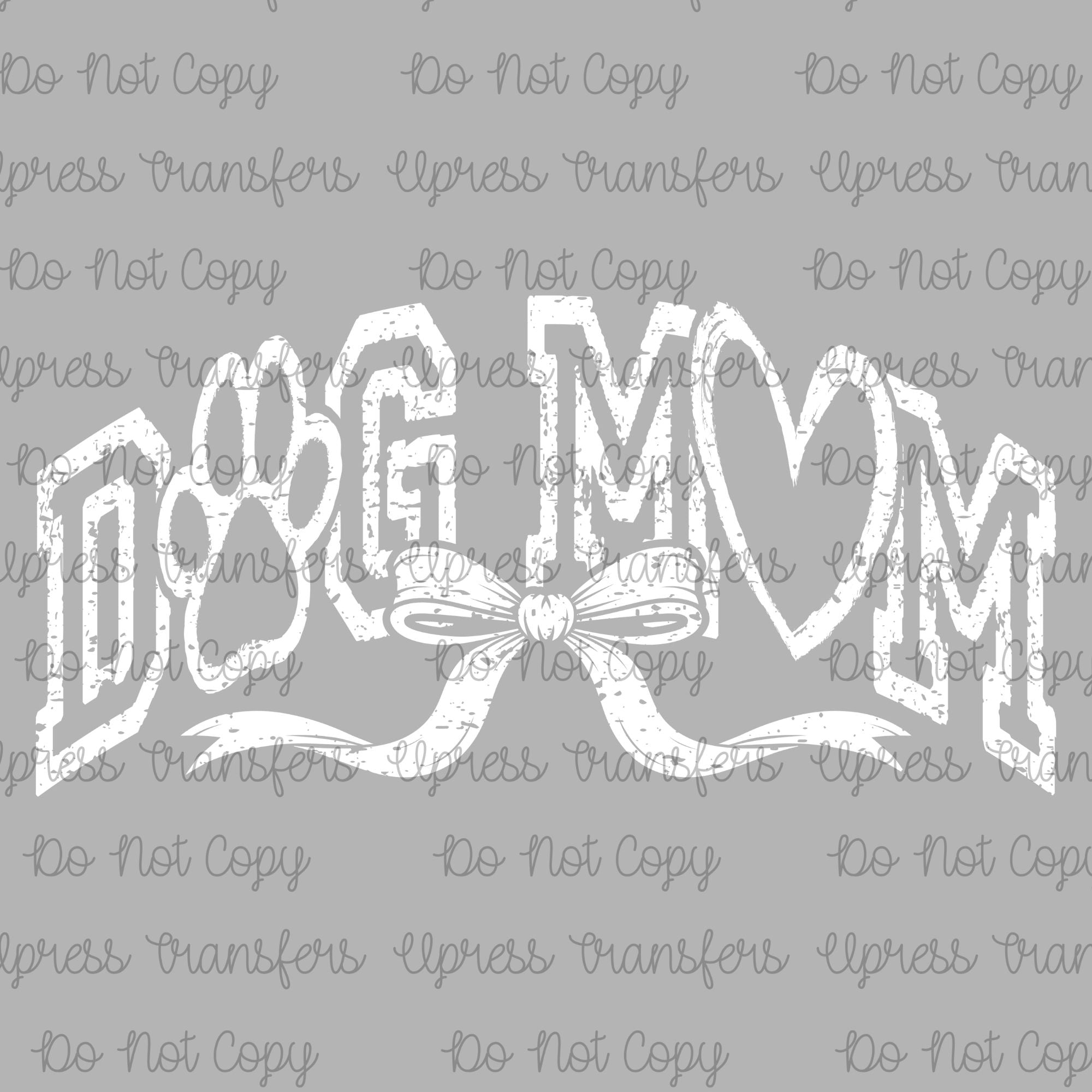 Dog Mom varsity Coquette