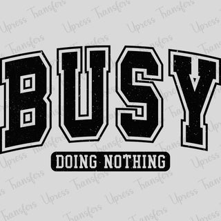 Doing Nothing